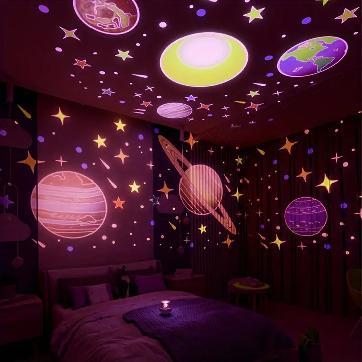 Bűbájos Csillagos Égbolt Projektor - StarrySky