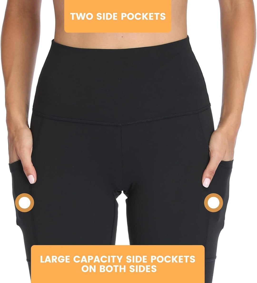 LuxeFit Magas Derékú Leggings - Selene