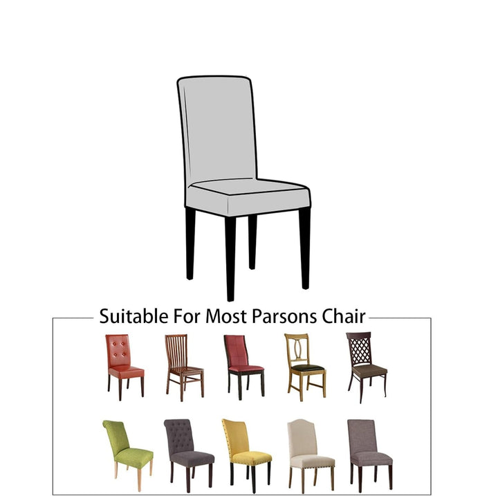 Stretch étkezőszék huzatok készlet – ChairGuard