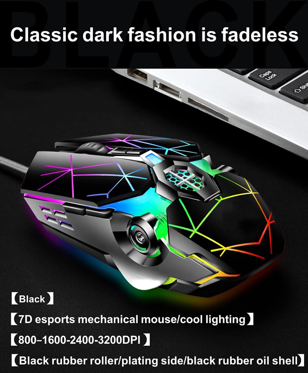 87 billentyűs mechanikus játékbillentyűzet RGB háttérvilágítással, kék kapcsolóval