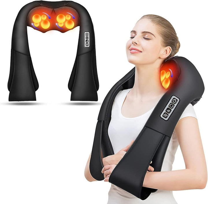 Shiatsu masszázspárna infravörös fűtéssel - FlowRelief