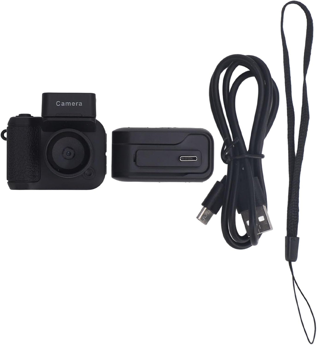 Mini kulcstartós digitális fényképezőgép 1080P videóval és retró dizájnnal – Rivoma
