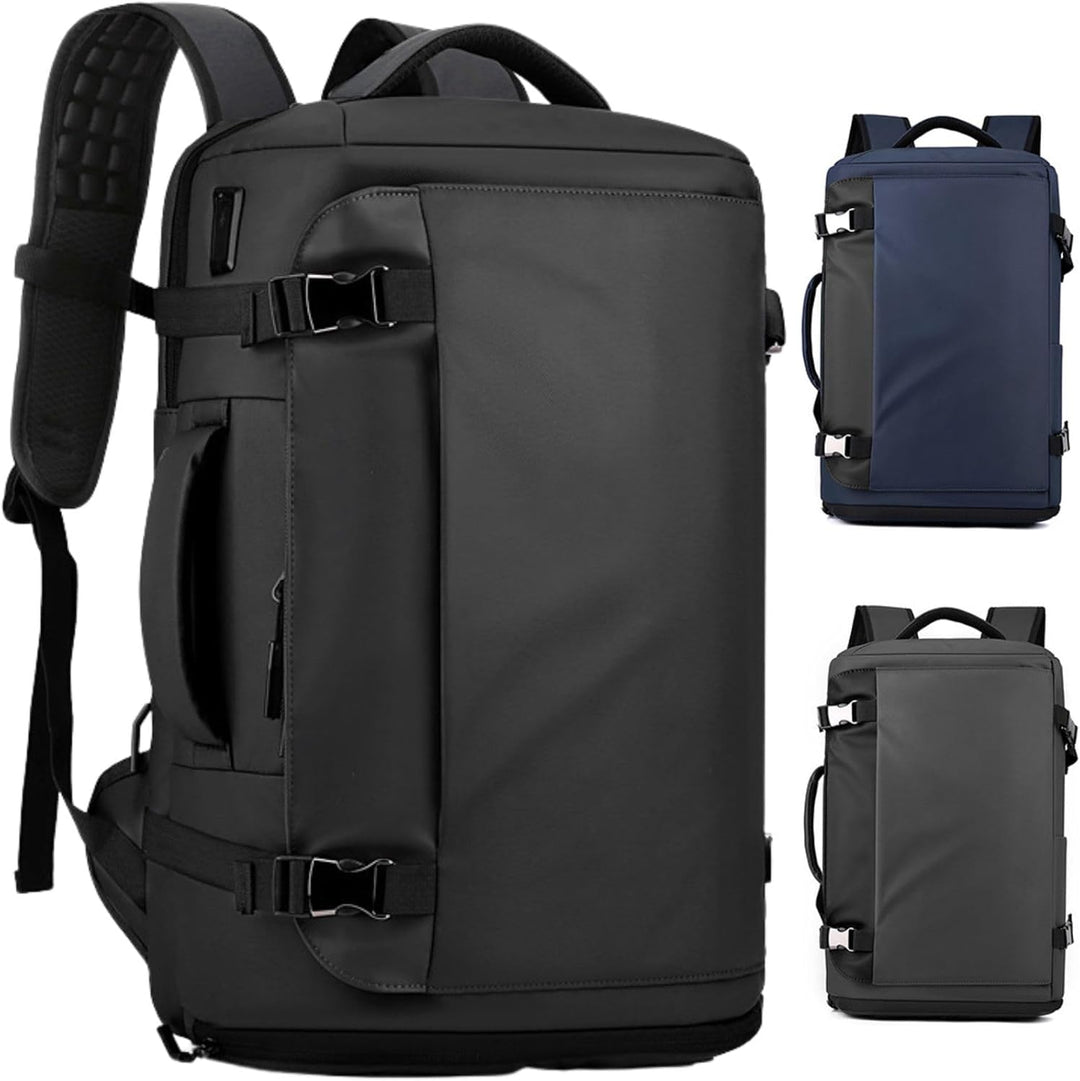 15” Vízálló Laptop Hátizsák Oldalsó Nyitással és USB-C Porttal – TrekPro Sorozat