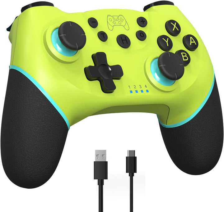 Vezeték nélküli kapcsolóvezérlő Hall effektus joystickokkal és turbo funkcióval – Nexora