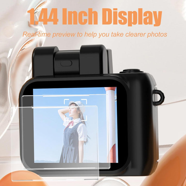 Mini kulcstartós digitális fényképezőgép 1080P videóval és retró dizájnnal – Rivoma