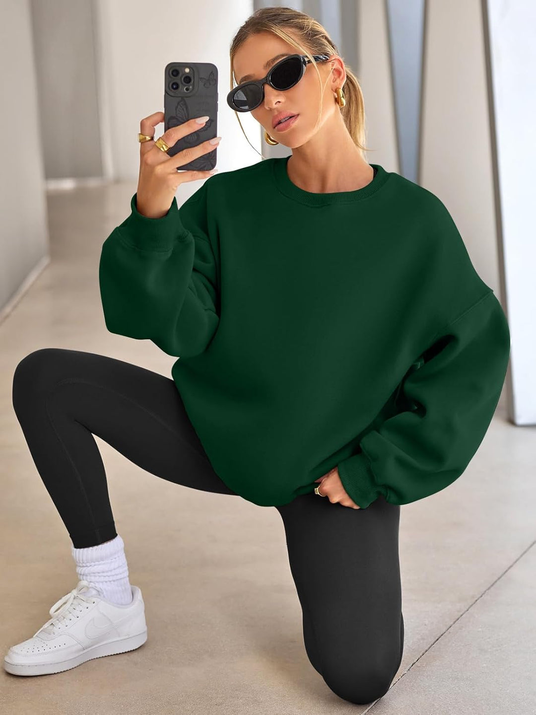 Kényelmes Oversized Női Pulóver - Ella
