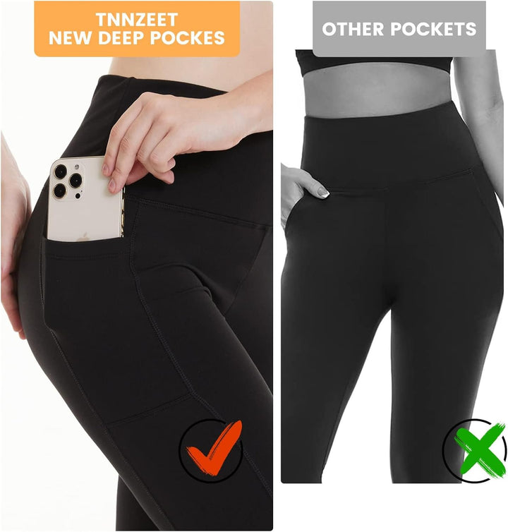 LuxeFit Magas Derékú Leggings - Selene