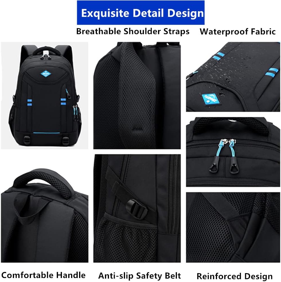 Többzsebes, gördíthető iskolatáska fiúk számára – Átalakítható kerekes táska