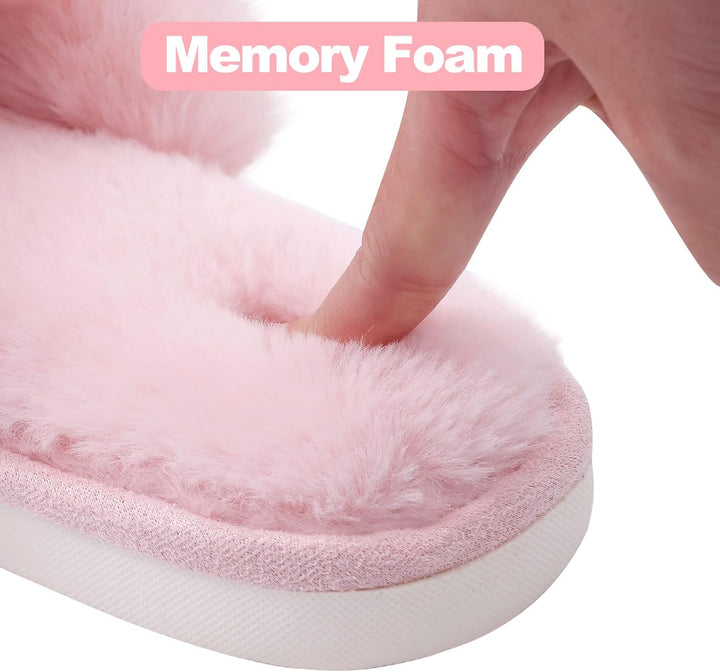 Fuzzy Slippers memóriahabos talpú - CloudStep