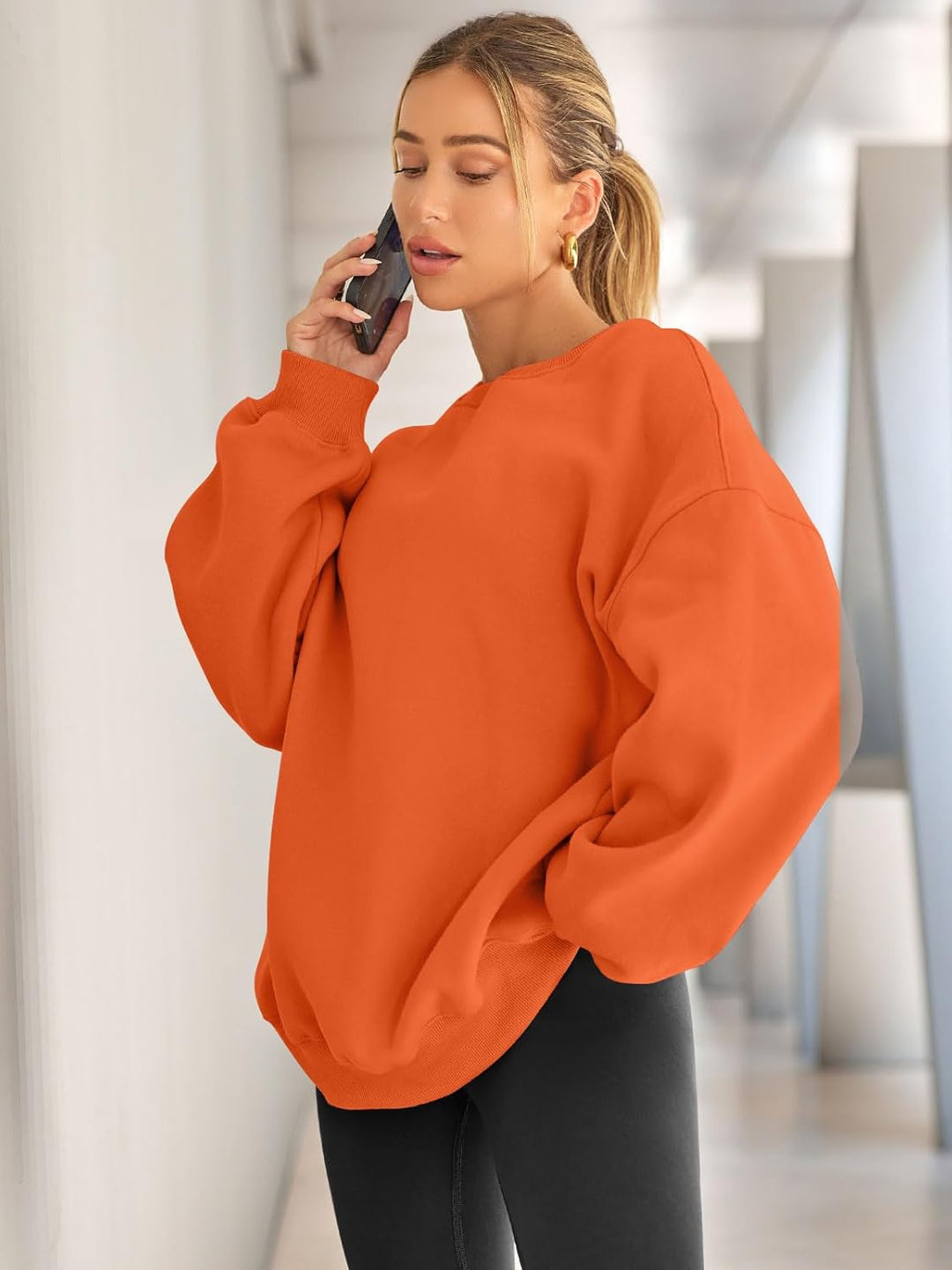 Kényelmes Oversized Női Pulóver - Ella