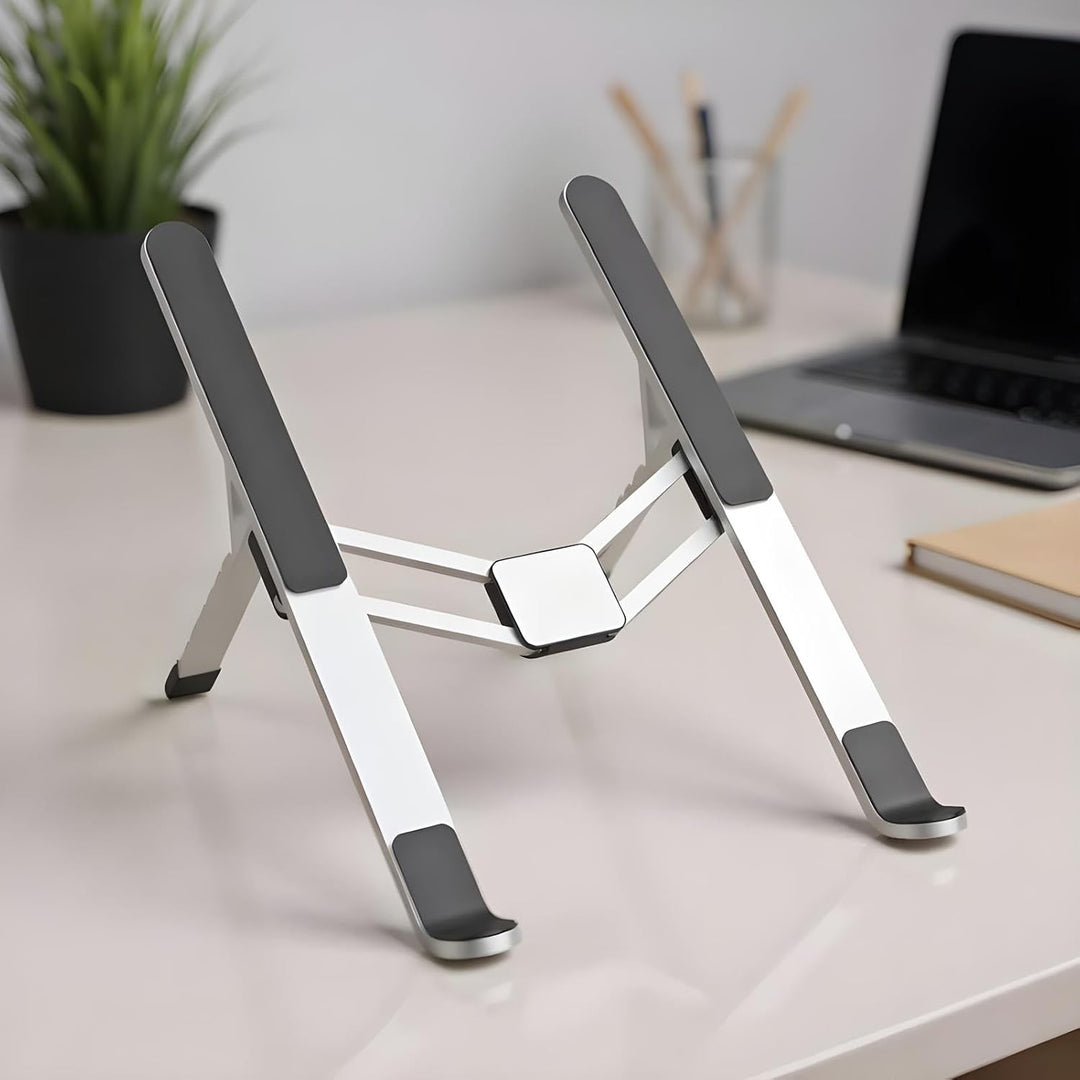 Állítható Laptop Állvány – Összecsukható Hűtő Notebook Tartó Irodához és Utazáshoz – Orvane