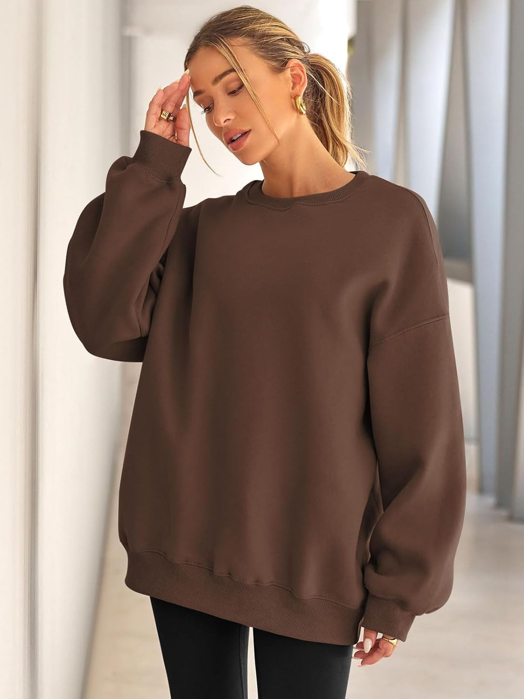 Kényelmes Oversized Női Pulóver - Ella