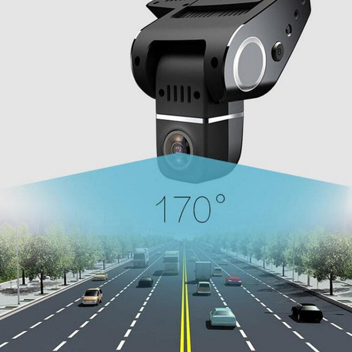 WiFi Rejtett Műszerfal Kamerával 1080P, 170°-os Széles Látószöggel és G-érzékelővel