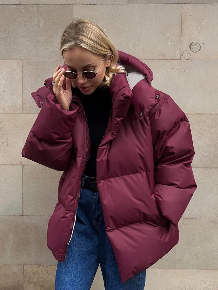 Kényelmes Női Téli Kabát - Aurora Luxe