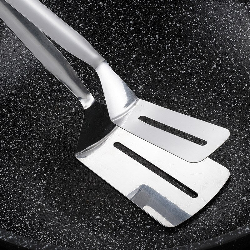 Kétrészes Rozsdamentes Acél Spatula - DuoFlip