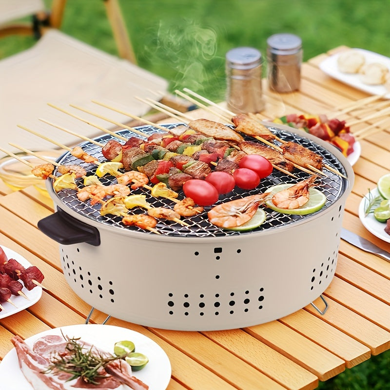 Füstetlen Hordozható Elektromos Grill - SmokeLessGrill