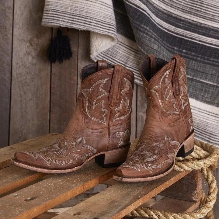 Hímzett bőr cowboycsizmák – Dakota őszi kiadás