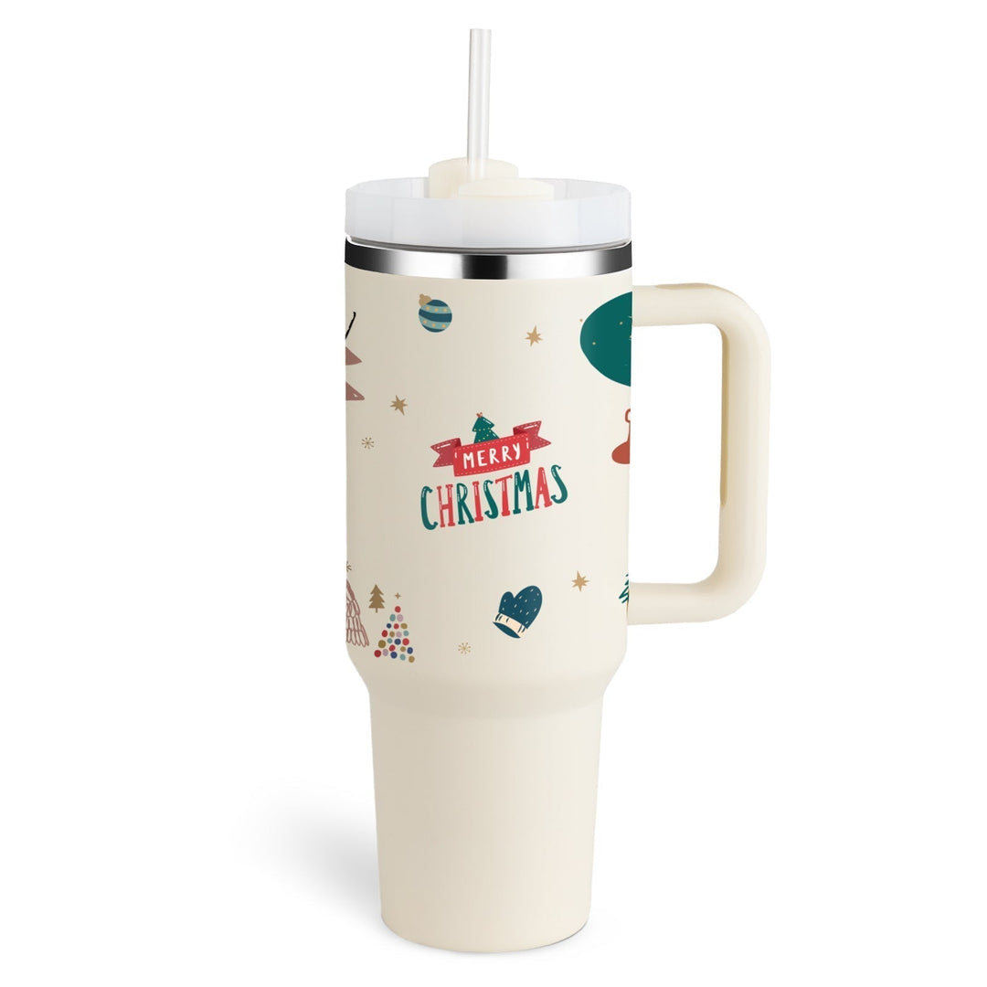 Szigetelő Bögre Karral és Szív Straw - ChillMate