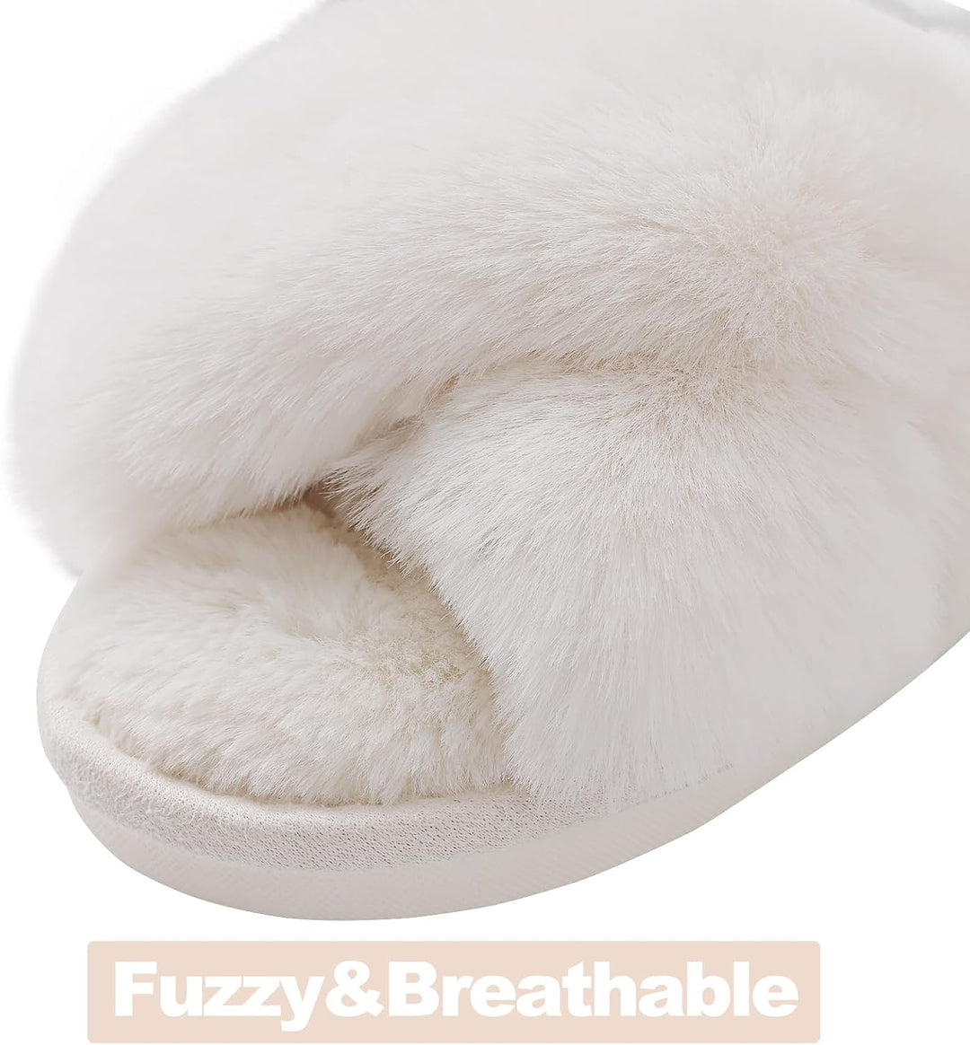 Fuzzy Slippers memóriahabos talpú - CloudStep