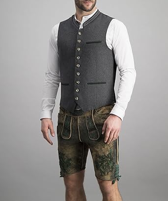Klasszikus Férfi Mellény Modern Csavarral - Norwin