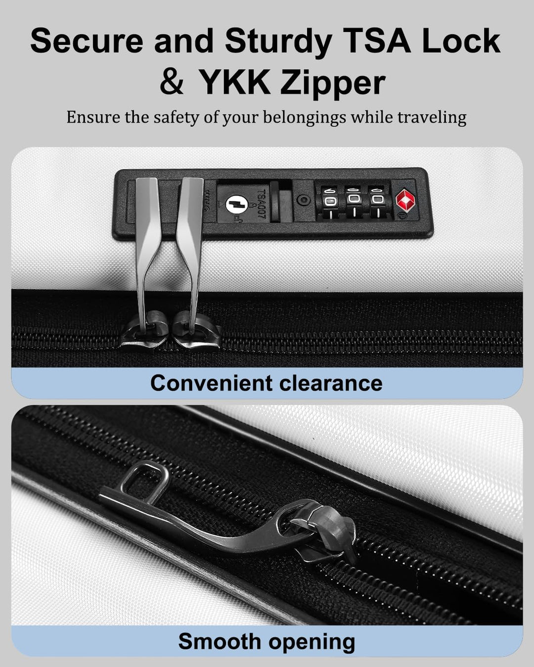 Bővíthető Kemény Héjú Kézipoggyász Elülső Zsebbel És TSA Zárakkal