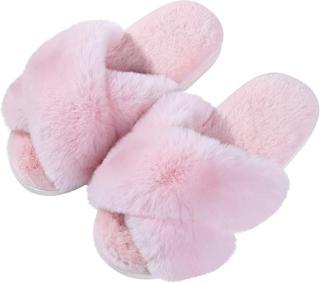 Fuzzy Slippers memóriahabos talpú - CloudStep