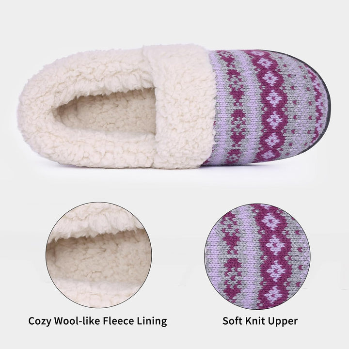Téli Kötött Papucsok - CozyCloud
