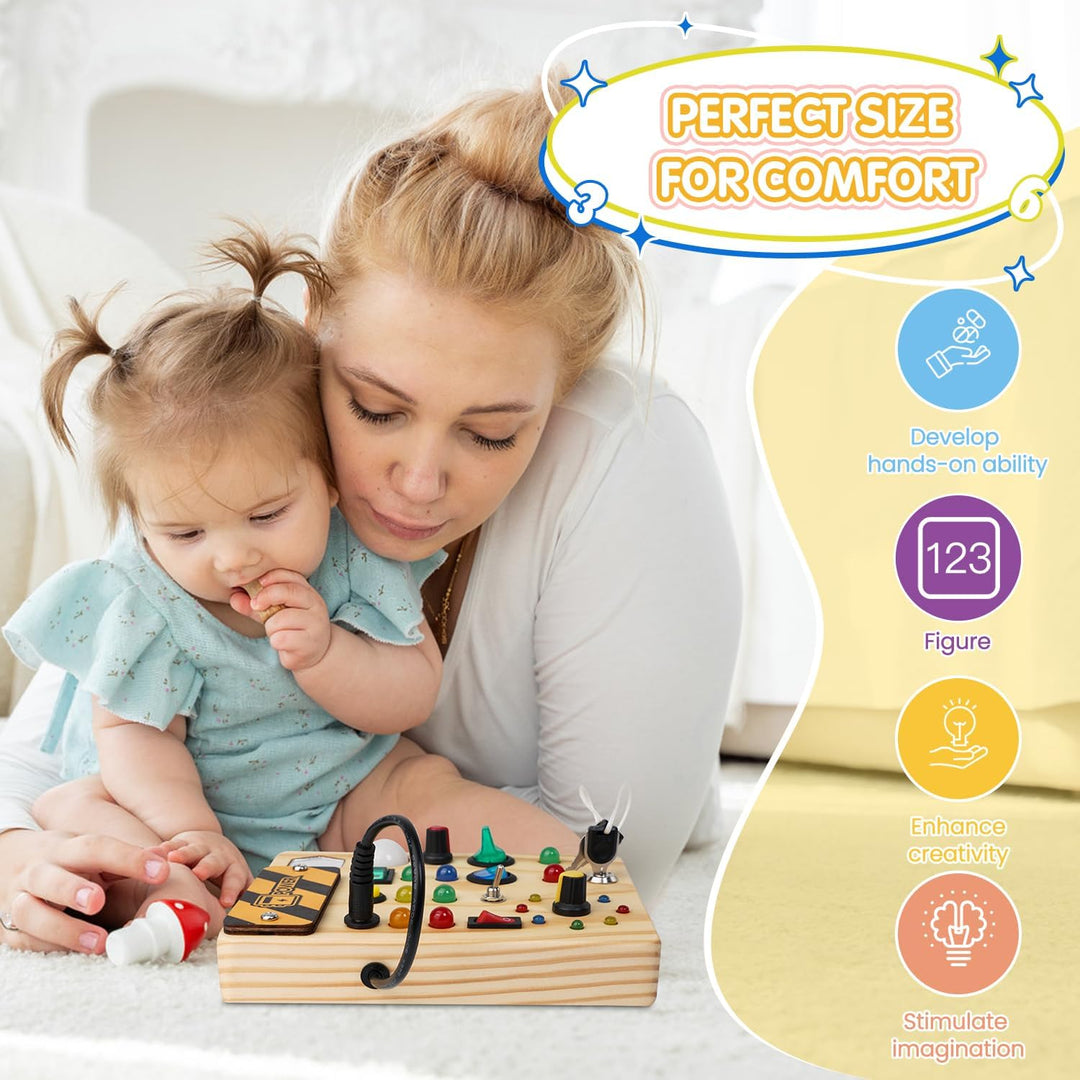 Montessori Kisdoboz LED Világítással - SparkleSense