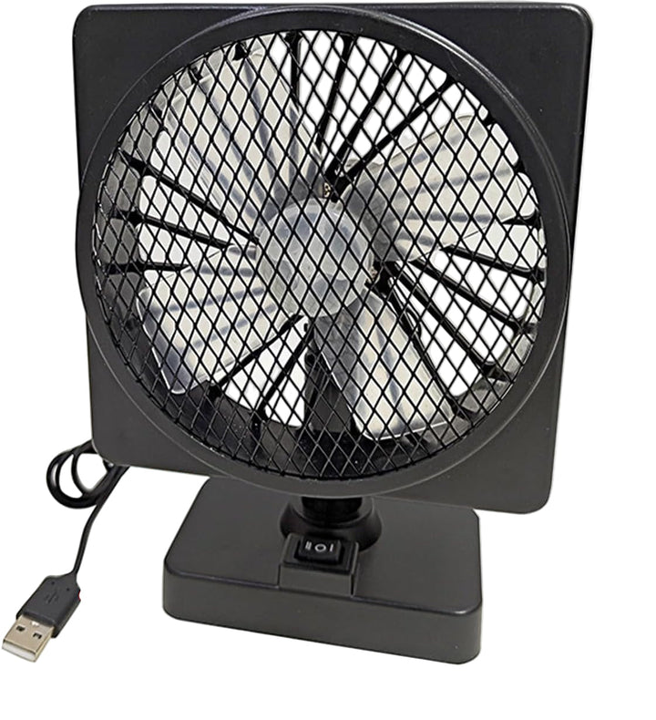 12V USB Levegő Keringető Autós Légkondicionáló Ventilátor 360°-os Forgással (1+1 INGYEN) – Aurovent