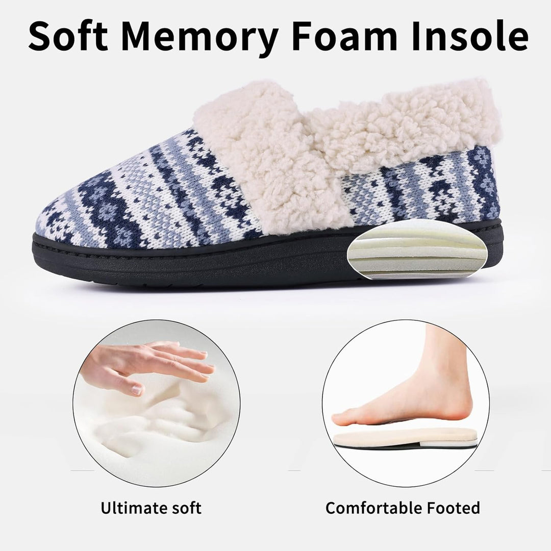 Téli Kötött Papucsok - CozyCloud