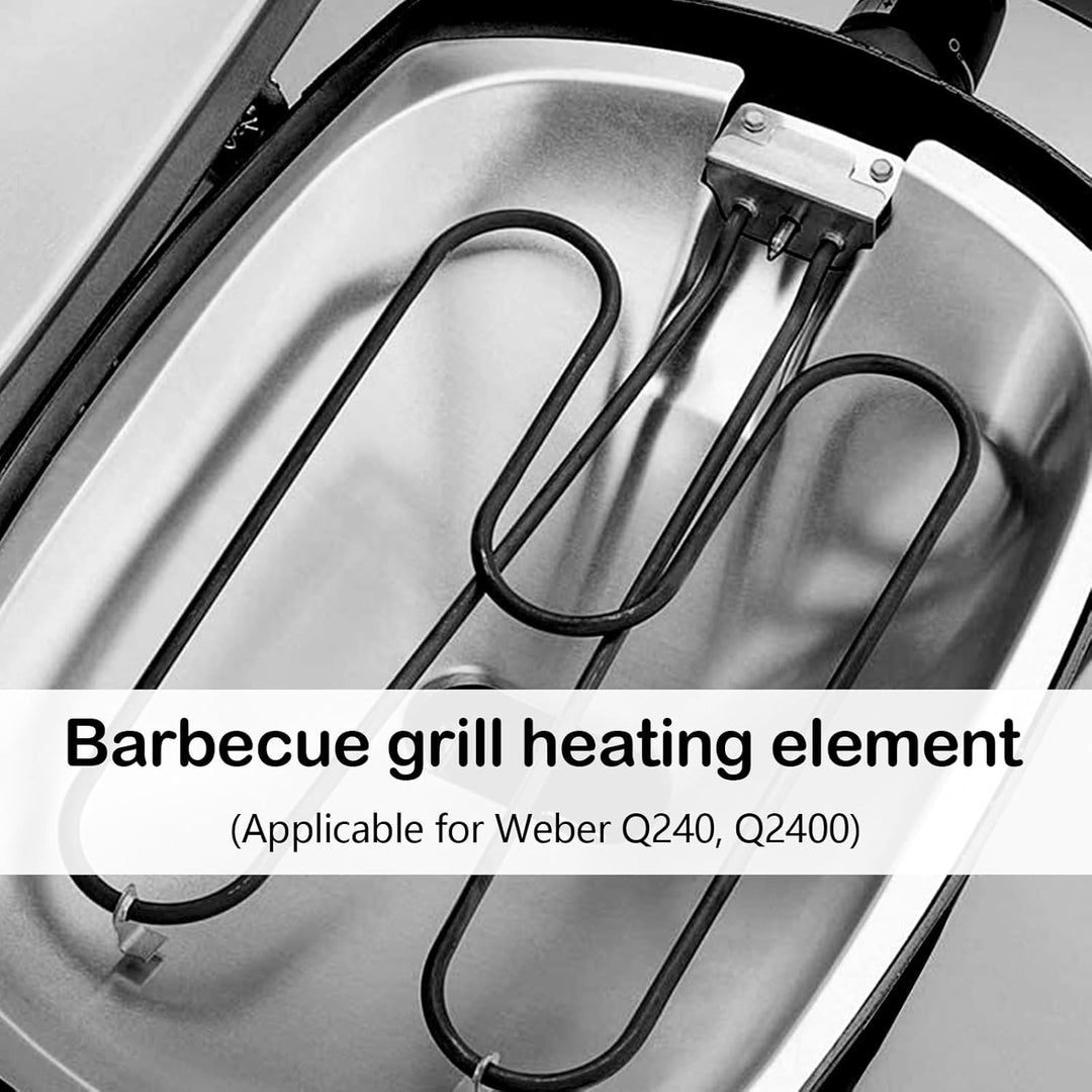 Magas teljesítményű rozsdamentes acél grill fűtőelem 2200W kültéri elektromos BBQ-hoz – Zeythra