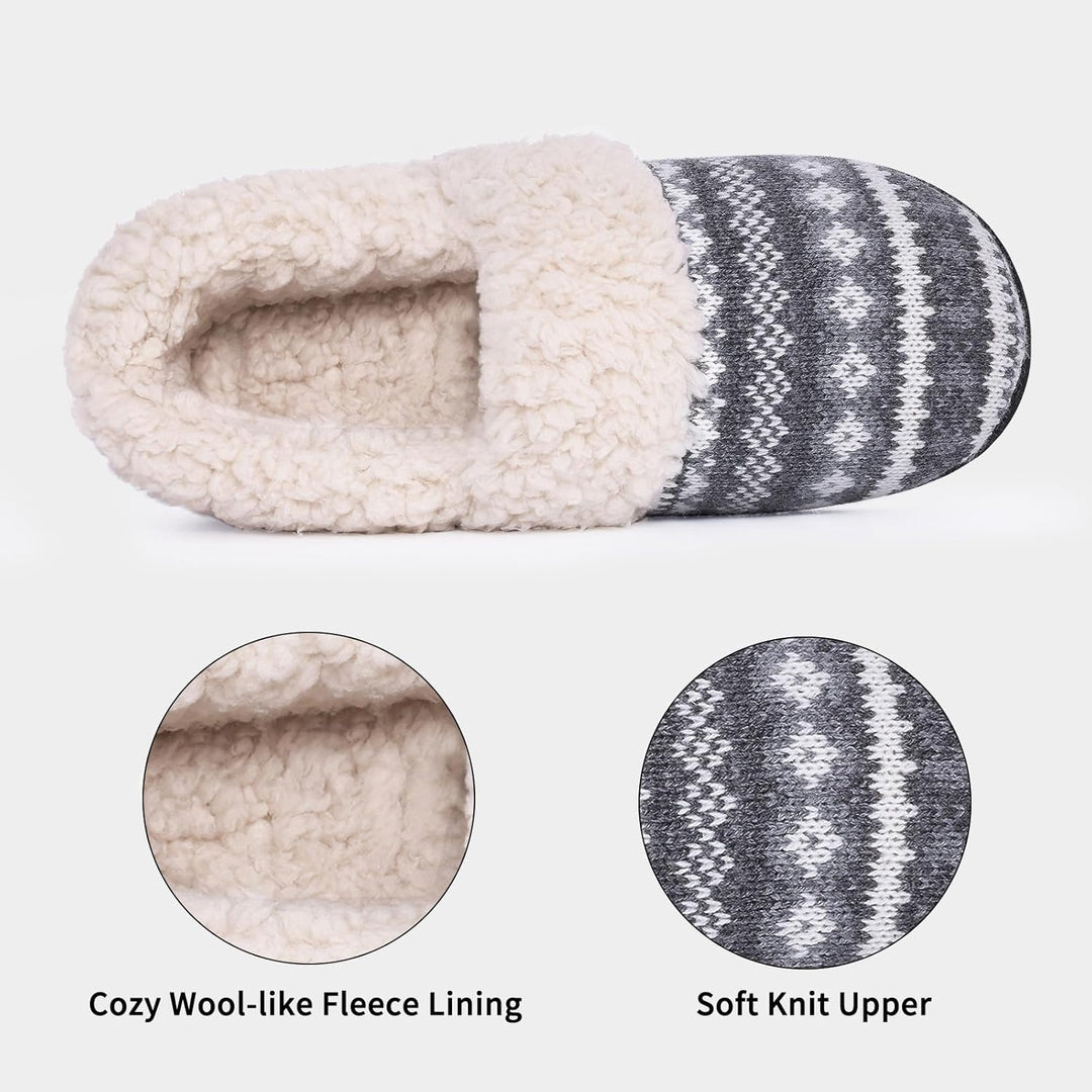 Téli Kötött Papucsok - CozyCloud