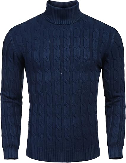 Casual kötött férfi garbó - Sander