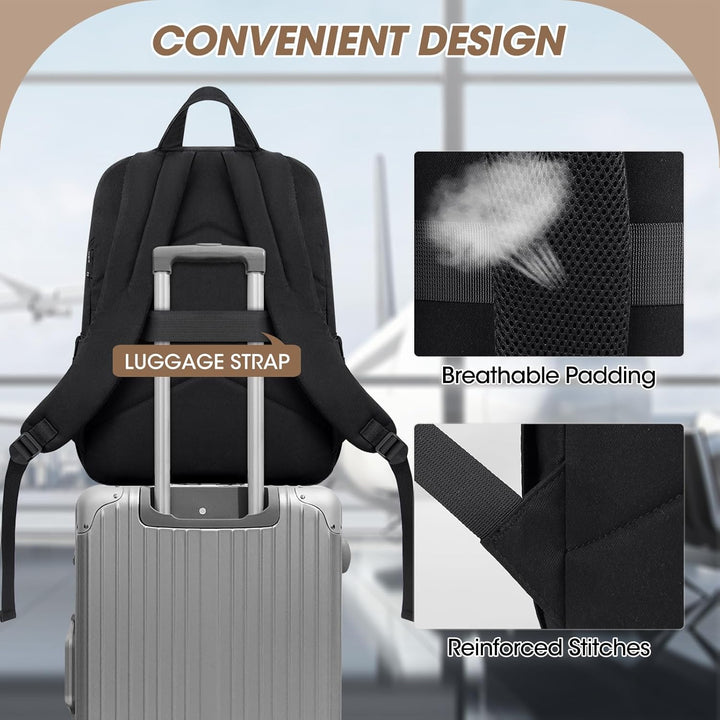 Könnyű 15,6" Utazási és Iskolai Laptop Hátizsák