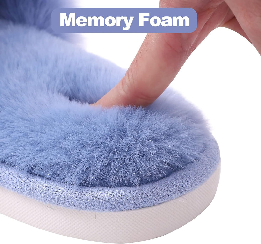 Fuzzy Slippers memóriahabos talpú - CloudStep