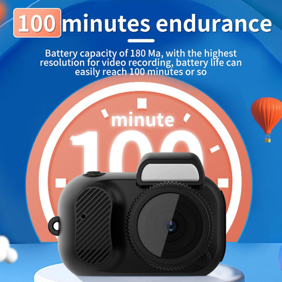 Mini digitális fényképezőgép 1080P színes kijelzővel és 100 perces akkumulátorral – Lurevo (1+1 INGYEN)