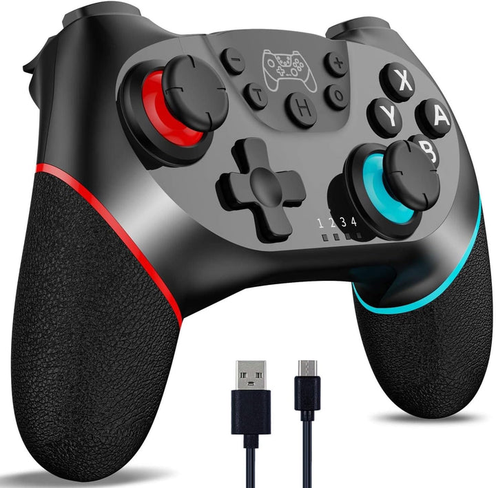 Vezeték nélküli kapcsolóvezérlő Hall effektus joystickokkal és turbo funkcióval – Nexora