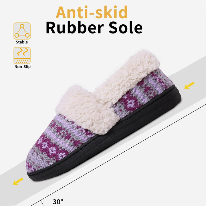 Téli Kötött Papucsok - CozyCloud