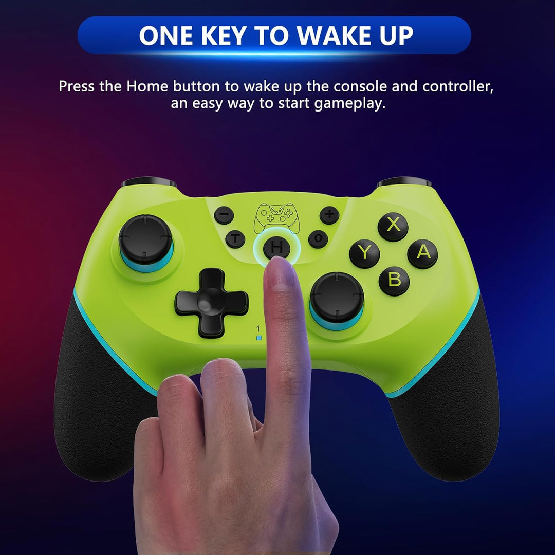 Vezeték nélküli kapcsolóvezérlő Hall effektus joystickokkal és turbo funkcióval – Nexora