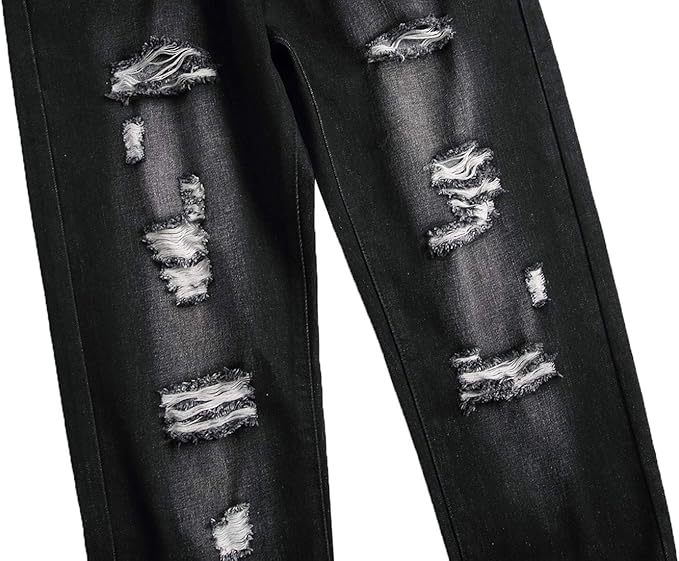 Férfi Slim-Fit Koptatott Farmer - Mick