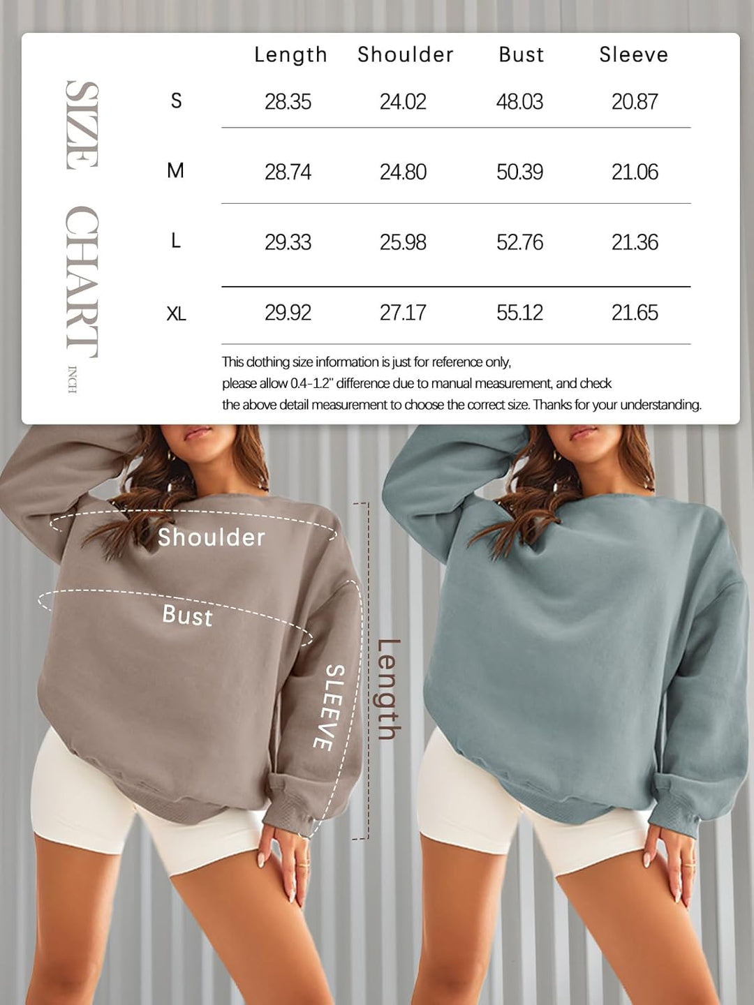 Kényelmes Oversized Női Pulóver - Ella