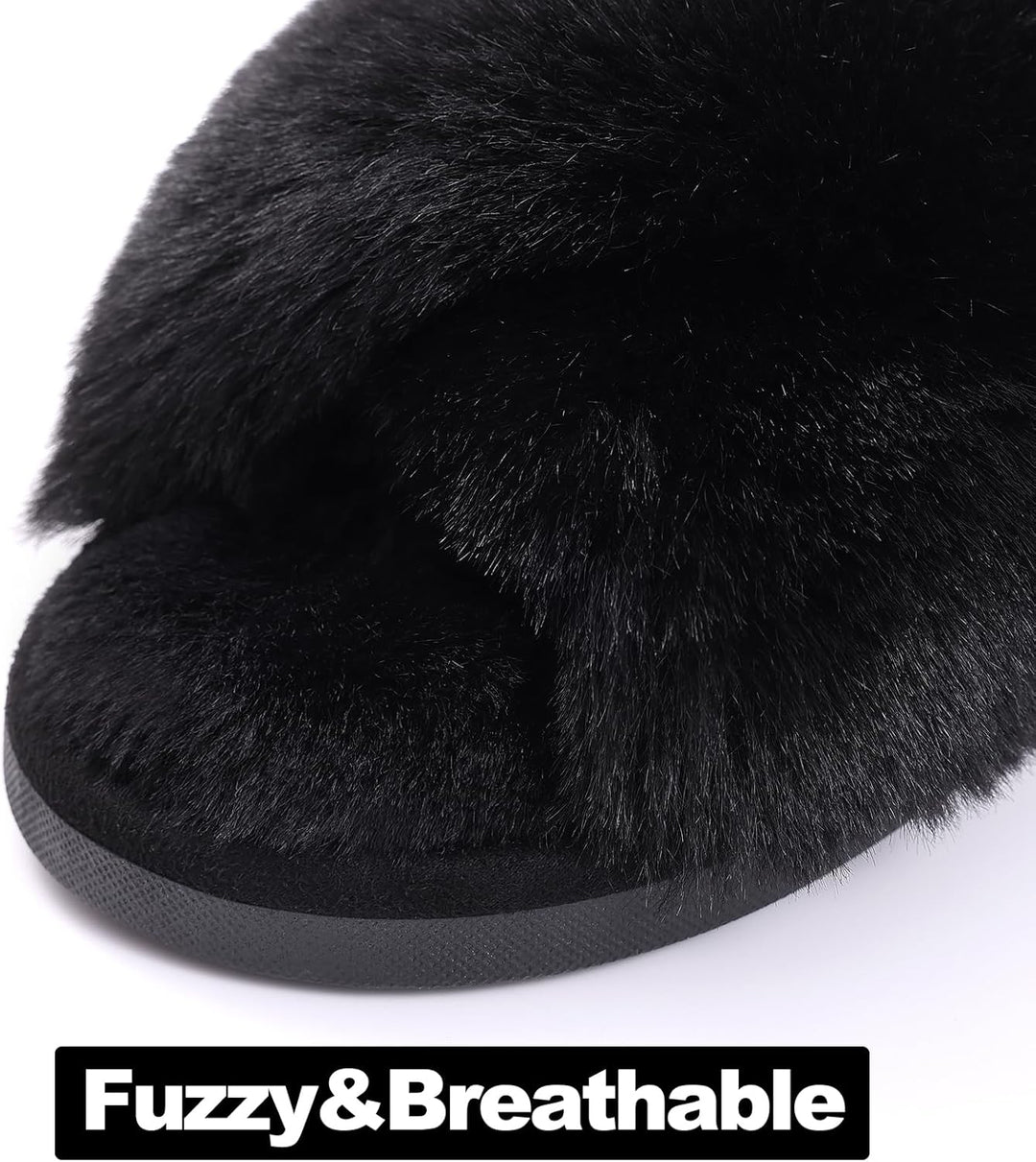 Fuzzy Slippers memóriahabos talpú - CloudStep