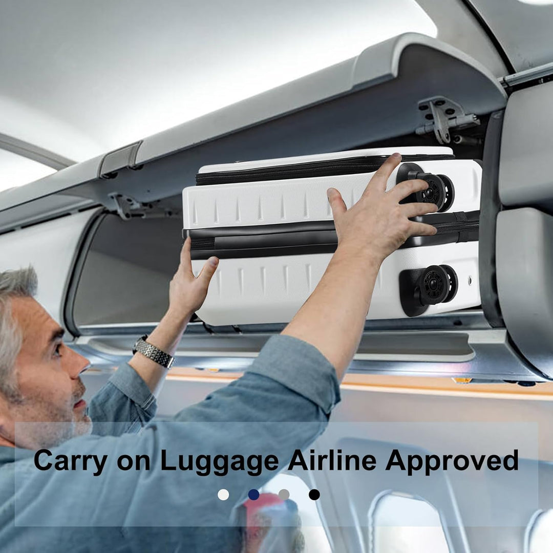 Bővíthető Kemény Héjú Kézipoggyász Elülső Zsebbel És TSA Zárakkal