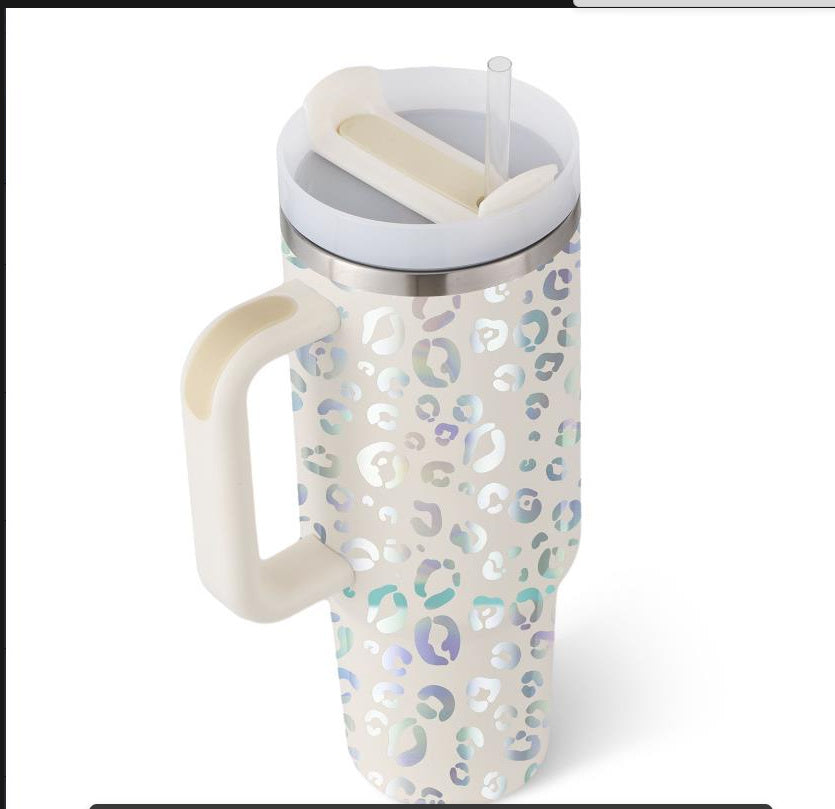 Szigetelő Bögre Karral és Szív Straw - ChillMate