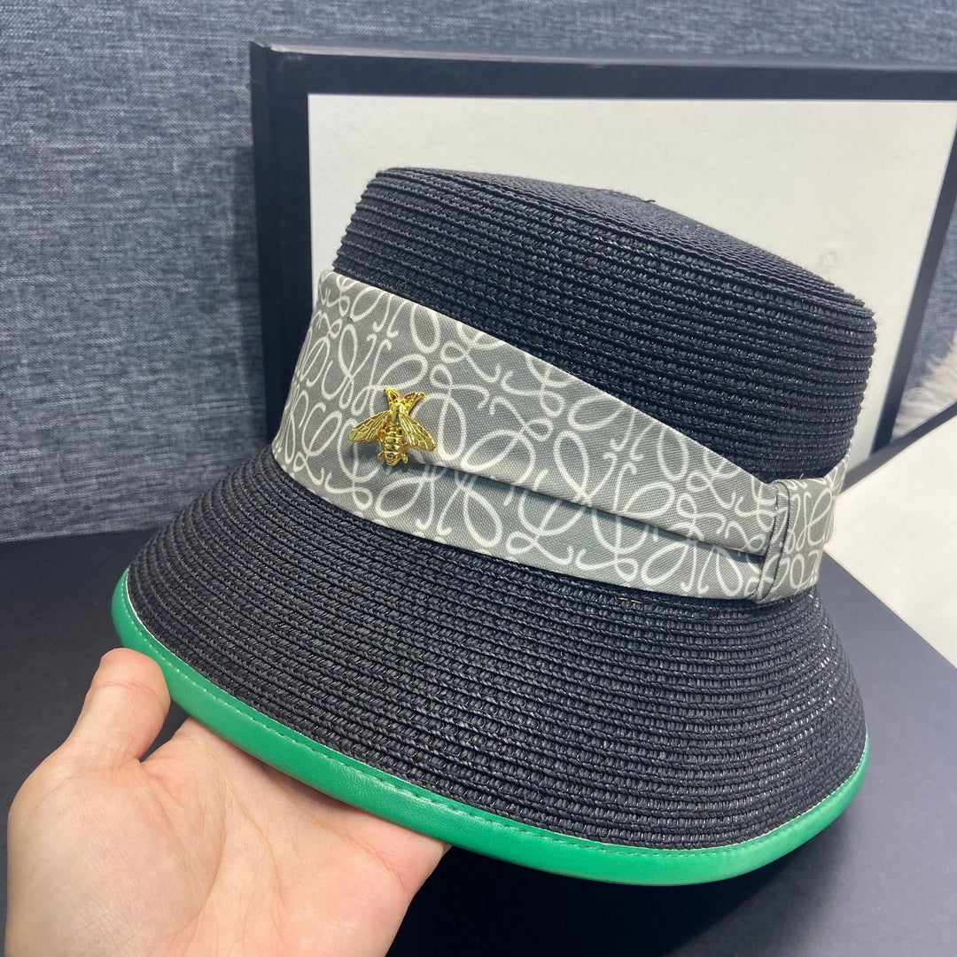 Elegáns női nyári kalap masnis részletekkel – RibbonShade
