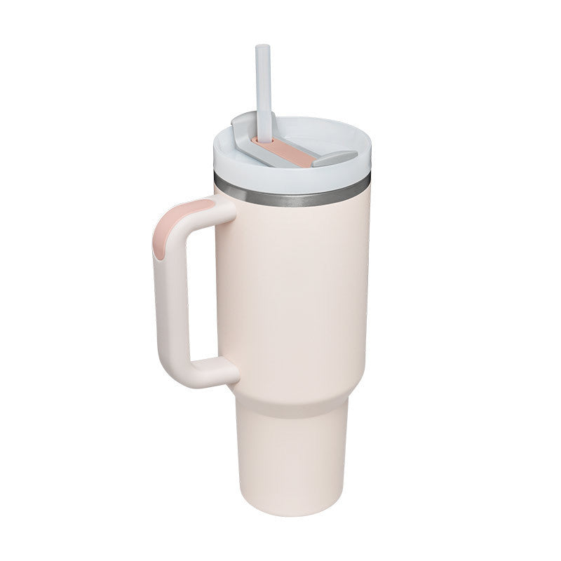 Szigetelő Bögre Karral és Szív Straw - ChillMate