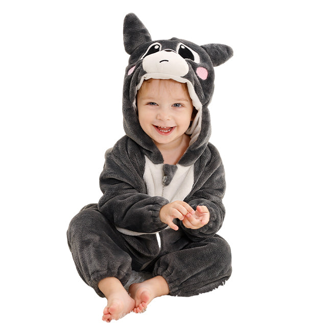 Comfy Baby Overall kapucnival - Puha téli melegség