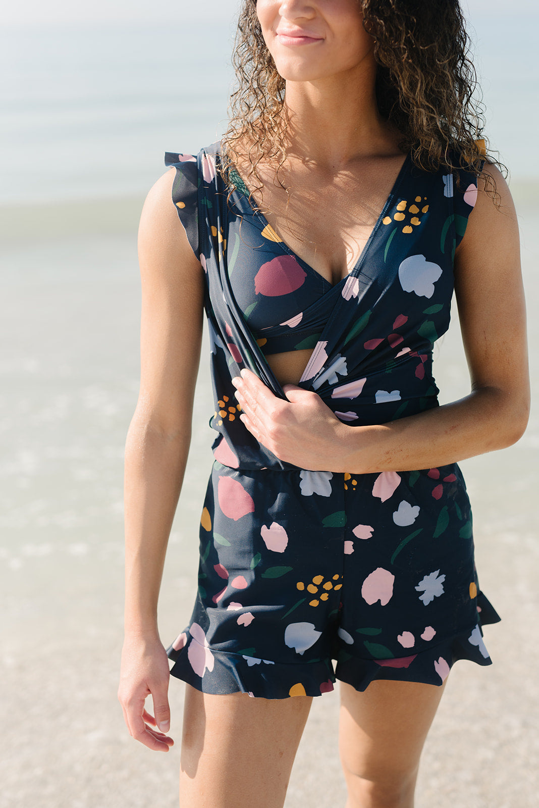 Női úszós overall beépített melltartóval – Marisa