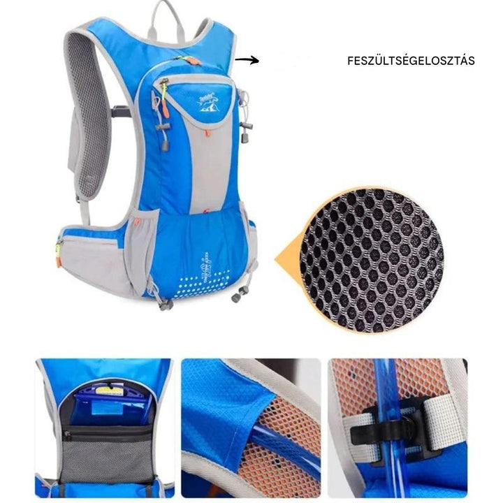 Könnyű, vízálló és integrált víztartállyal - AquaPack