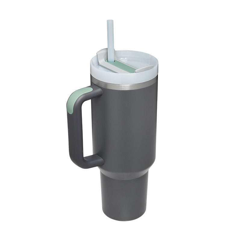 Szigetelő Bögre Karral és Szív Straw - ChillMate